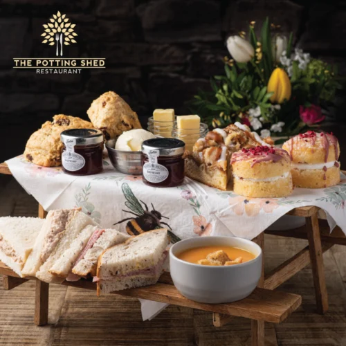 Afternoon Tea in the Potting Shed